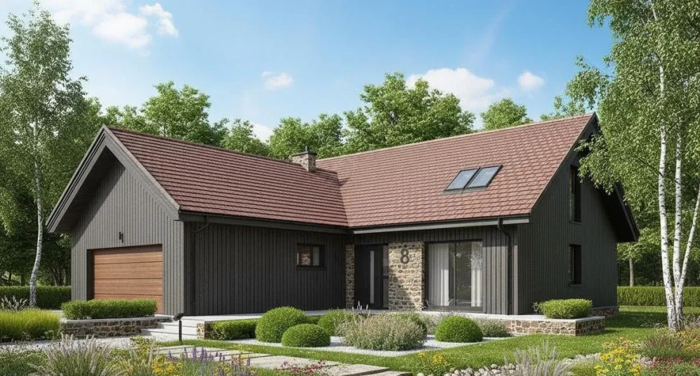 Проект Двухэтажный дом 13 на 20, 193 м2