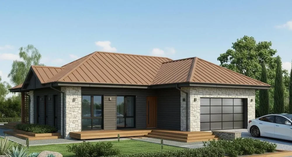 Проект Двухэтажный дом 15 на 19, 209 м2